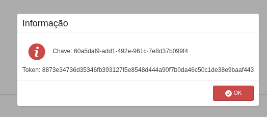 Datos de Clave y Token